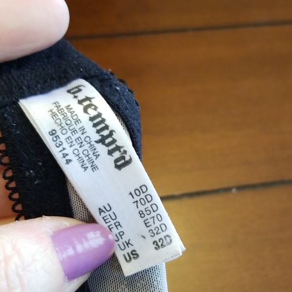 BLACK 🌼 LACE BRA - Picture 8 of 8